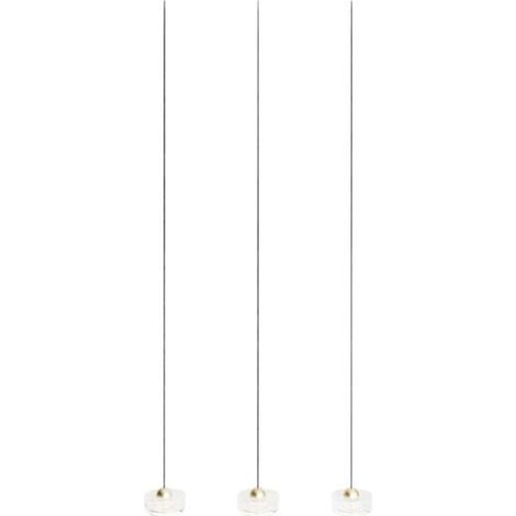 Lampada sospensione Lipari Maxlight LED 22W 3 luci bianca (1/5)