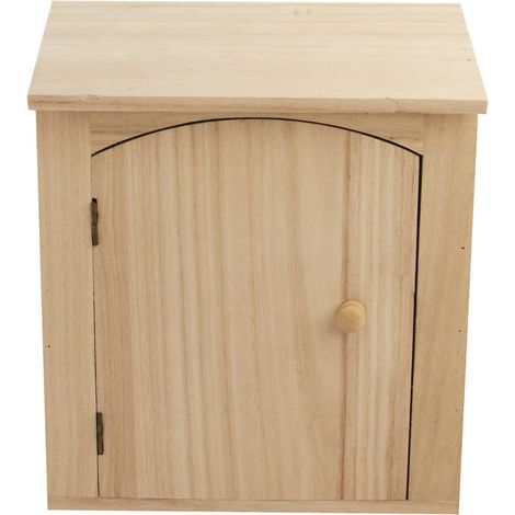 Rayher 62406000 legno scatola portachiavi FSC Mix Credit, 18 x 5 x 22 cm (1/3)