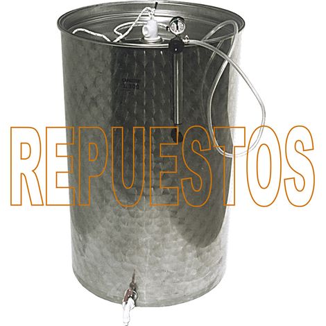Tapa depósito siempre lleno acero inoxidable - Ø 64 cm - 300 l