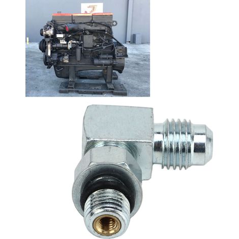 Le clapet anti-retour coudé à 90° de la pompe à engrenages de carburant convient au Cummins Celect N14 (numéro de pièce : ZQGJ-1254). (1/5)