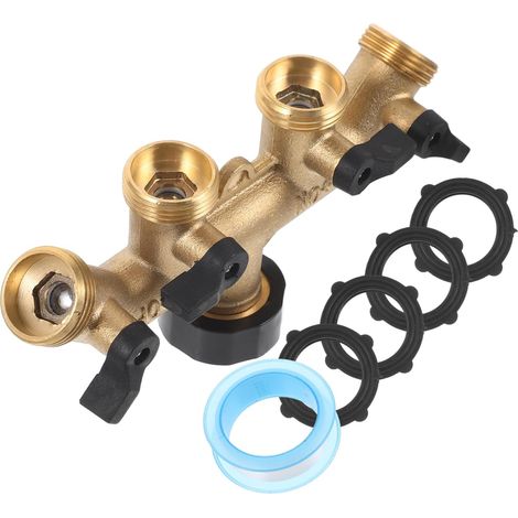 Tuyau Arrosage Laiton Voies Connecteur De R partiteur (1/5)