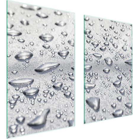 PLACA PROTECTORA DE VIDRIO PARA ESTUFA 75x52 GOTAS (1/5)