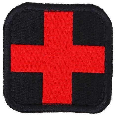 Taktischer Militär-Moral-Aufnäher des Roten Kreuzes, für IFAK-Abreißtaschen, Rettungssanitäter, Notfallmediziner, Trauma-Spezialisten, Sanitäter, Rettungskräfte, Ersthelfer (1/5)