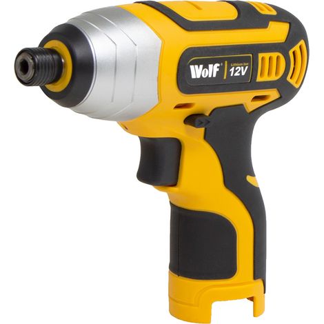 12V Drill Driver Bare Tool Wolf 17+1 Torque 17Nm 0-1500RPM No Battery
