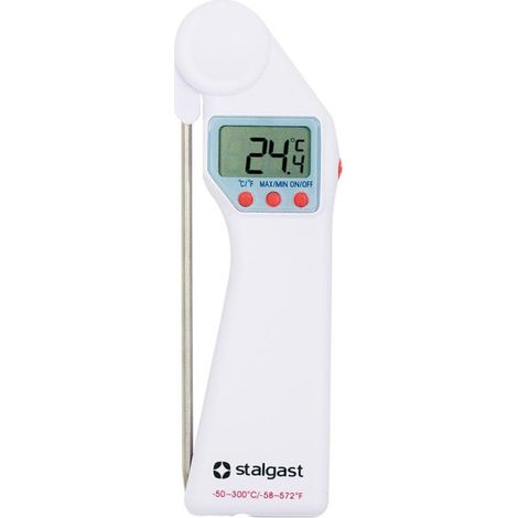 Thermomètre électronique à tête mobile, plage de -50°C à +300 °C - Stalgast