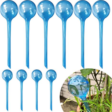 Boules d'arrosage automatique pour plantes 10 boules d'arrosage automatique, adaptées aux plantes en pot d'intérieur et d'extérieur.