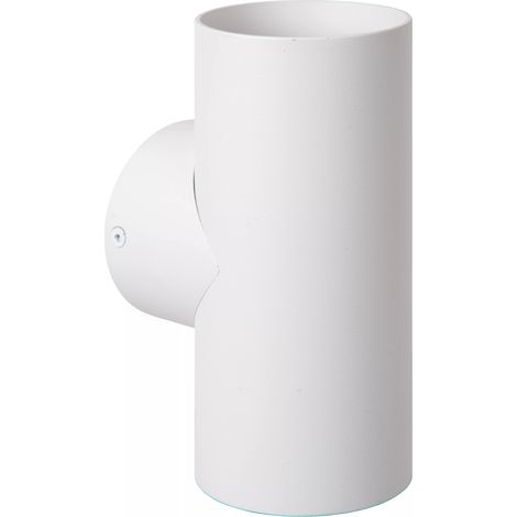 Applique tubolare bianca in alluminio BONDI 2xGU10 50W Lucide (1/4)