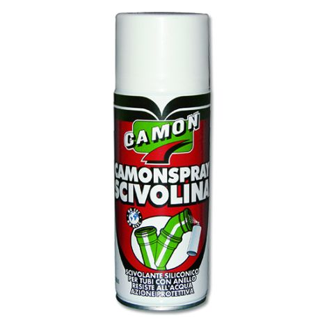 CAMON - CAMONSPRAY SCIVOLINA SCIVOLANTE PROTETTIVO PER TUBI E RACCORDI IN PP E PVC 400 ML. 095500
