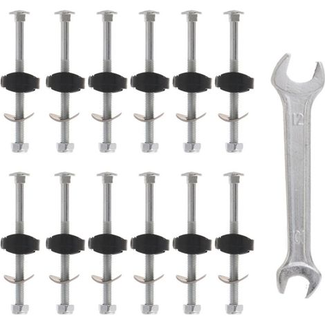 12pcs long trampoline screws, trampoline spare parts, good trampoline stability (1/4)