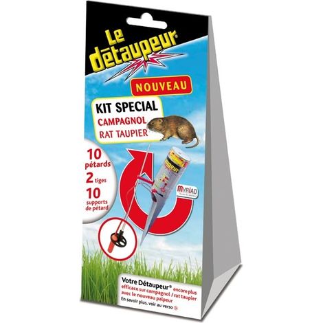 Kit adaptation LE DETAUPEUR anti-campagnols