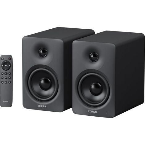 Enceintes de bibliothèque, 100W RMS, Hi-Res Audio, LDAC, Bluetooth 6.0, HDMI eARC, Optique, USB-C, AUX, Sortie Caisson, télécommande-Noir (1/5)