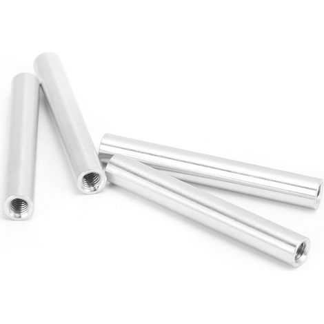 Lot de 4 Colonnes de Support Aluminium M4x0.7mm Entretoise Femelle Vis Extension Robotique Accessoire Fixation (1/5)