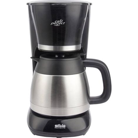 Silva Homeline KA-T 4505 sw Cafetière noir, inox Nombre de tasse=10 verseuse thermofuge