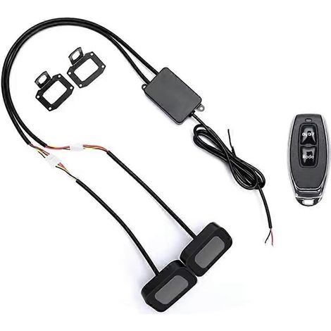12–36 V „Teufelsauge“-LED-Scheinwerfer, wasserdichte dynamische Hintergrundbeleuchtung für Motorrad und Auto (1/5)