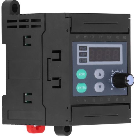 Contrôleur de vitesse de moteur, affichage numérique, régulateur intégré, accessoire monophasé 220V