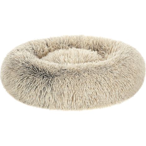 Panier pour chien lit pour chat doux 60 cm kaki (1/3)