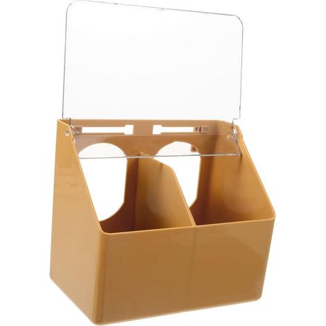 Vogelkäfig Futterspender Tauben Futterbox Hängend Robust (1/5)