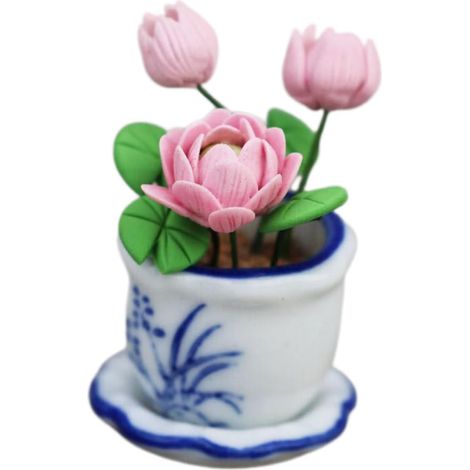 Plantes Miniatures Pot Bonsaïs Artificiels pour Maison De Poupée Accessoires De Micro-Paysage Décorations pour Mini-Jardins Ornements pour Mini-Maisons (1/5)