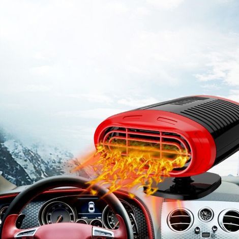 Chauffage électrique pour voiture et camion, 12/24V, vent froid et chaud, ventilateur de dégivrage pour pare-brise, réchauffeur de véhicule (1/4)