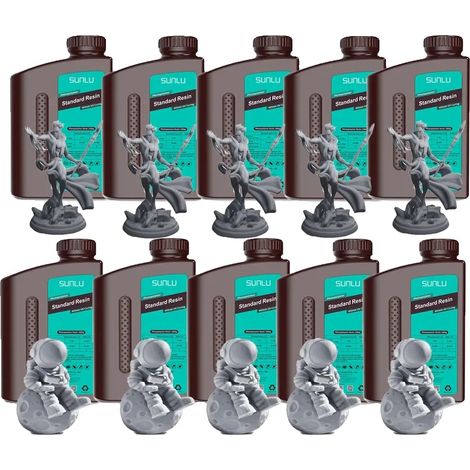 3D-Harz, UV-empfindlich, wasserabwaschbar, Standard 5GY 5DG (1/2)
