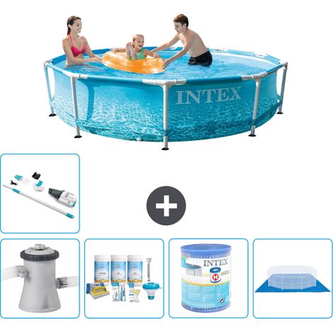 Intex Piscine Tubulaire Ronde - 305x76 cm - 6-pièces  S41384 (1/5)