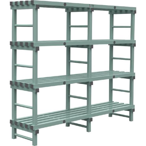 Rayonnage Euro 2000mm x 500mm - 2000 x 500 x 1750 mm - JACKSTACK BY REA