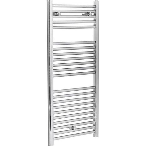 LAZZARINI Scaldasalviette Termoarredo Cromato Dritto 1110 X 550 Mm (1/8)