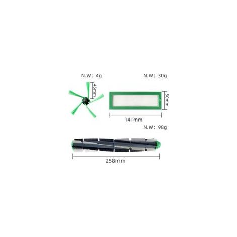 Vorwerk Kobold VR200 VR300 Lot de 12 accessoires pour aspirateur robot brosse filtre pièces de rechange (1/3)
