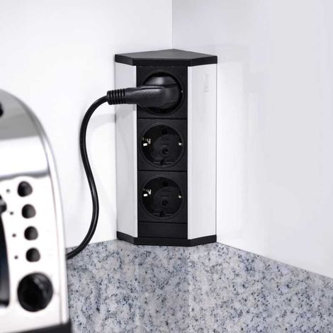 EMUCA Multiconnecteur en saillie V Dock pour meuble (1/5)