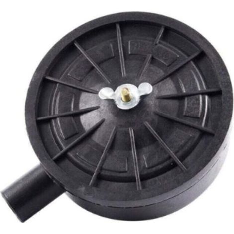 Filtre à air compresseur 20mm – Plastique noir– Filetage mâle G1/2 – Filtration silence pour compresseur d'air (1/5)