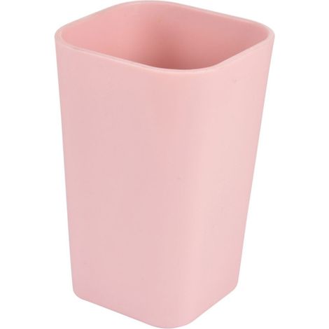 Gobelet Soft Touch "Vitamine II" 11cm Rose (1/2)