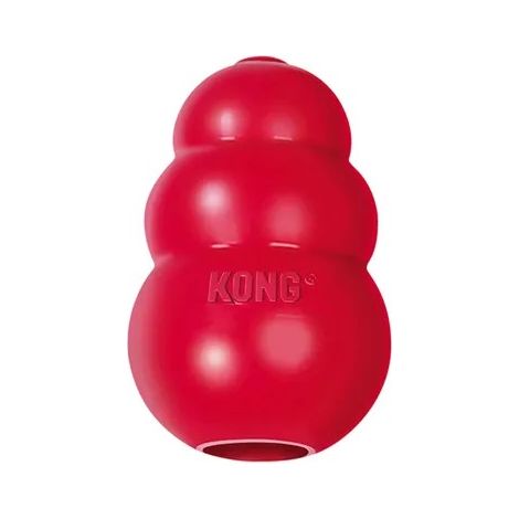 KONG Classic Extra Grande para Perros – Mordedor Súper Resistente de Caucho Natural Rojo  Oferta exclusiva