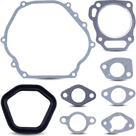 Kit complet de joints de culasse et de silencieux d'échappement Compatible avec Honda GX340 GX390 Chinois 188F 11HP 5KW Générateur à essence Pompe à eau (1/5)
