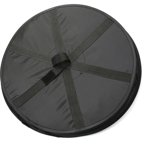 Cesta colgante de 8 niveles con cremallera, tendedero de malla plegable para flores, capullos y plantas.