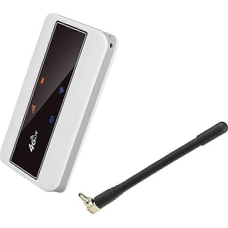 Routeur Wi-Fi mobile 4G MF904 avec point d'accès Wi-Fi intégré, batterie 2100 mAh, routeur portable 150 Mbps compatible avec les réseaux européens. (1/5)