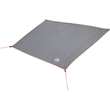 Bâche imperméable avec toit, grise et orange, 240 x 300 cm (1/5)