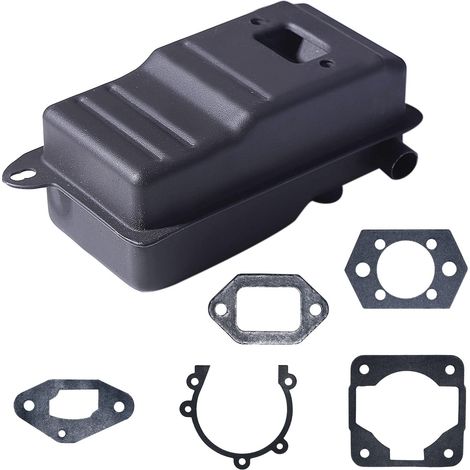 Silencieux d'échappement pour Stihl BR400 BR420 BR380 SR420 SR400 ensemble complet de joints souffleur, silencieux d'échappement, ensemble complet de joints (1/5)