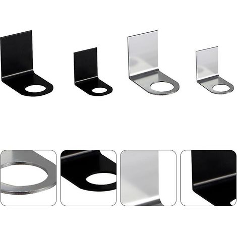 Support Pour Flacon De Gel Hydroalcoolique - Montage Murale Sans Perçage - Pour Salle De Bain Cuisine - 4 Pièces (1/5)