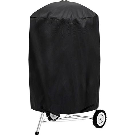 Housse ronde pour four extérieur, en tissu Oxford 210D imperméable et anti-poussière, résistante aux UV (1/5)