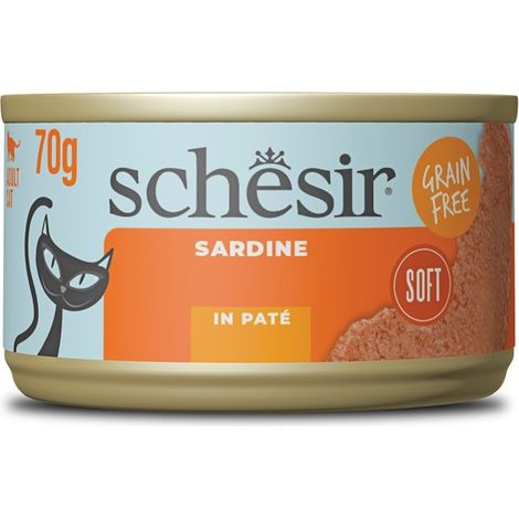 Umido Gatto - Schesir Grain Free Patè Sardine 70 gr