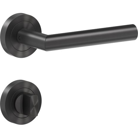 KARCHER DESIGN Drückergarnitur ER28 BAD 89 - Rhodos, Bad, Edelstahl (1/4)
