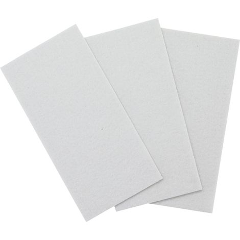 Feltrini adesivi piastre bianco 100 x 200 mm 3 pz. (1/3)