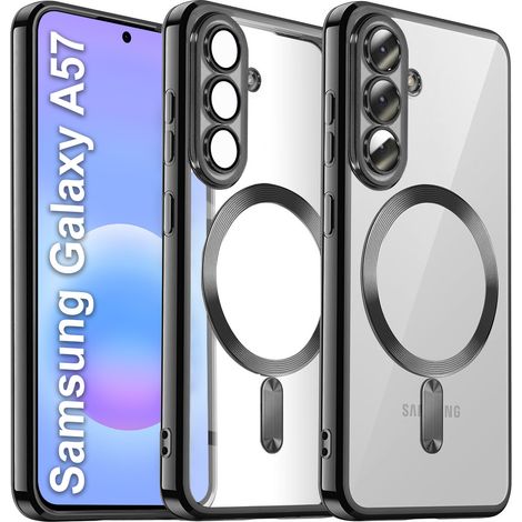 Funda para Samsung Galaxy A57 5G, Electro MagSafe, negra (1/5)