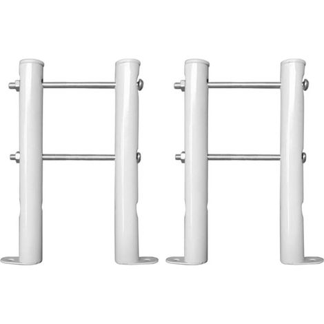 2 pièces Pieds de radiateur Colonne Supports de radiateur 15 cm Ensemble de Pieds de radiateur à Montage au Sol (1/5)
