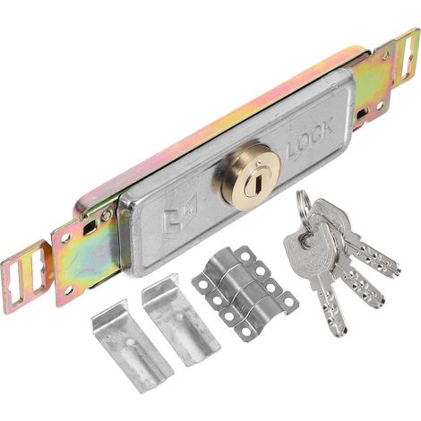 de Seguridad para Puerta Corredera Doble Cilindro Aleaci n (1/5)
