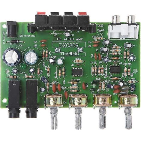 12V 60W Stereo Digital Audio Leistungsverstärkerplatine Elektronisches Schaltungsmodul DIY (1/5)
