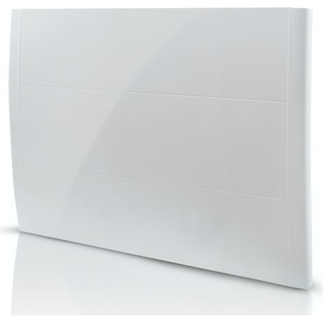 HJM – Radiateur électrique à inertie fonte 2000 W horizontal – Programmable – Surface de chauffe 20 m² – Thermostat électronique (1/5)