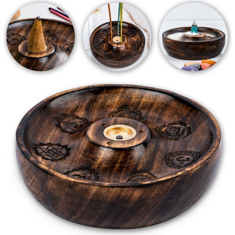 Porta incenso conico in Palo Santo  Decorazione