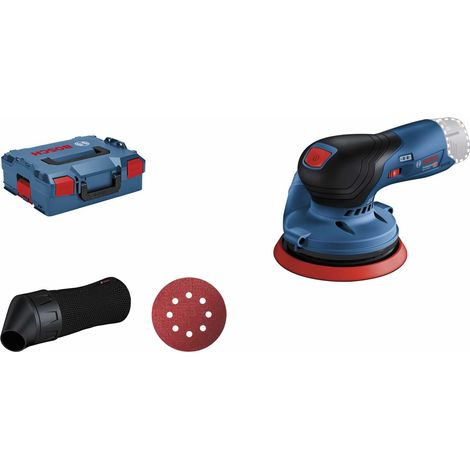 Lijadora excéntrica GEX 12V-125 BOSCH 0601372100 en maletín L-boxx (vendido sin batería)