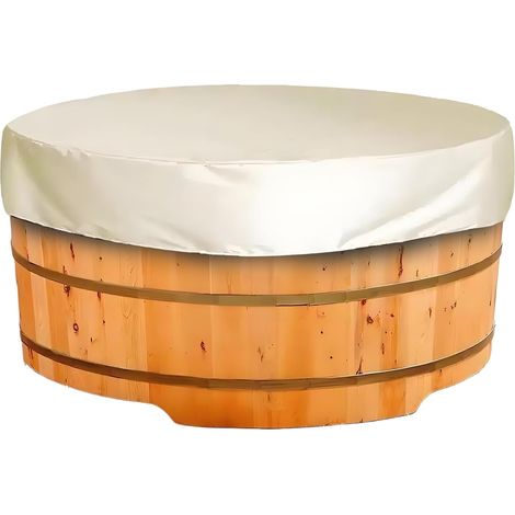 Couverture Extérieure de Bain à Remous, Couverture Spa Portable (210 30cm) (1/5)